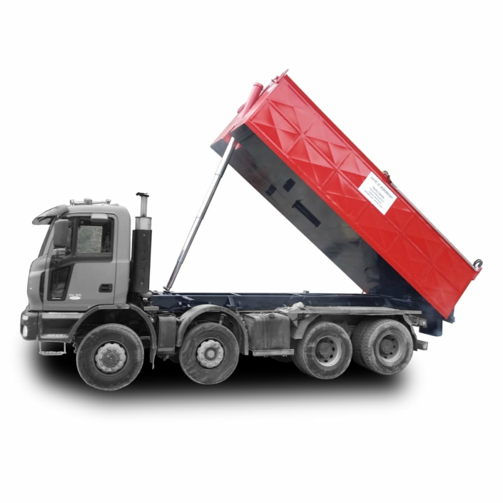 TE20 Thermobox ribaltabile - Container termico per asfalto