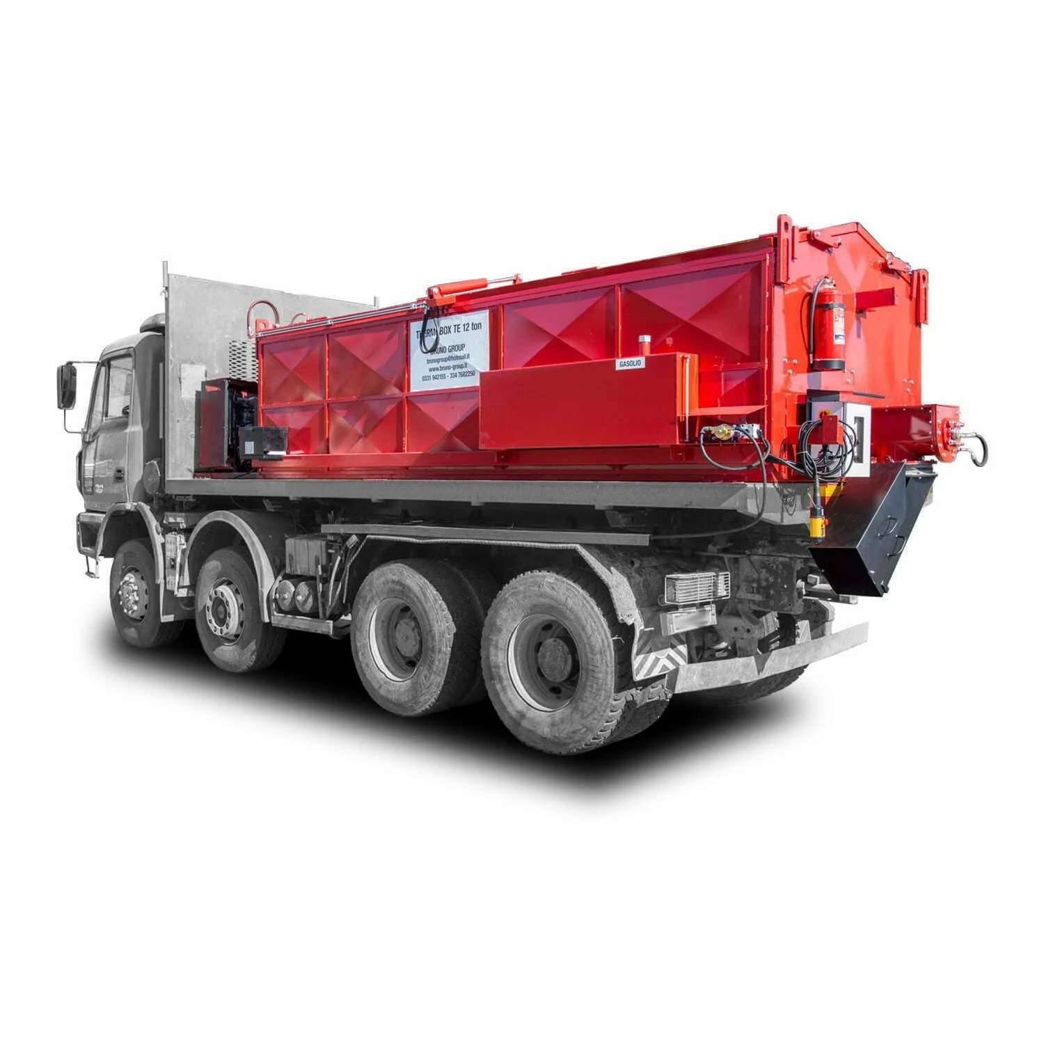 Thermobox - Asphalt Hot Box with auger extractor