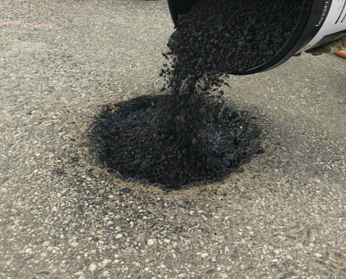 Inserimento materiale riempimento
